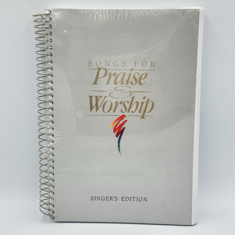 NEW Songs for Praise and Worship Singer's Edition Word Music 1992 Spiral Bound